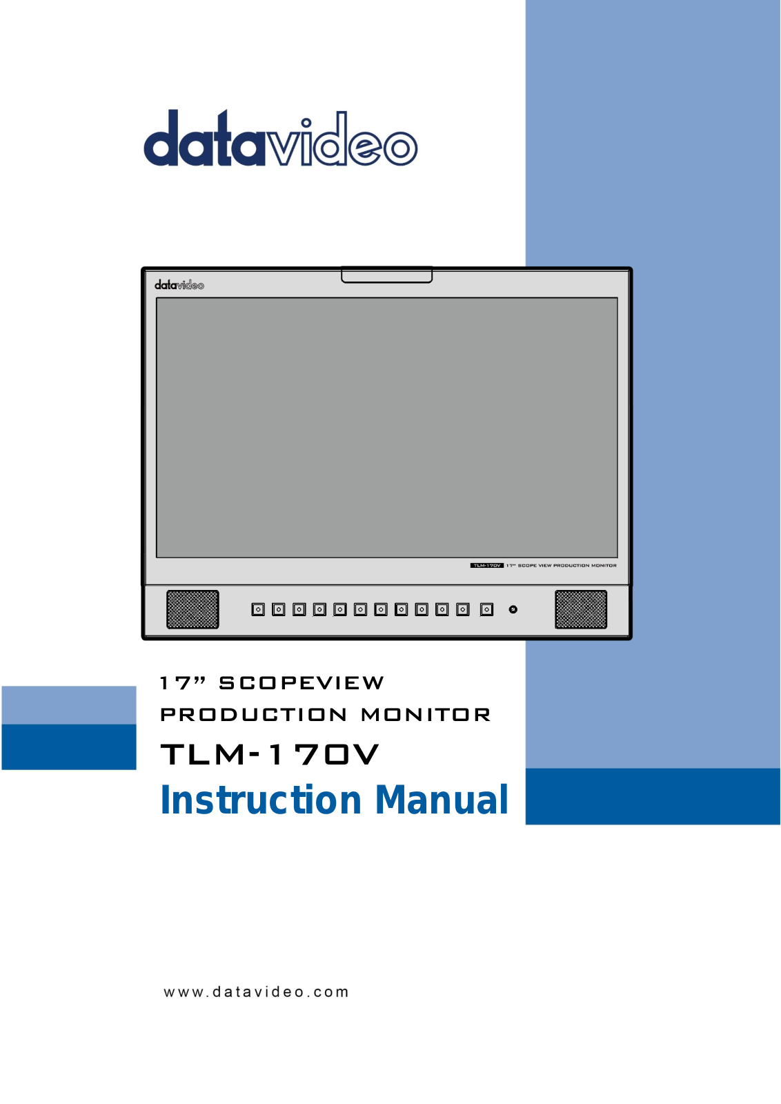 Datavideo TLM-170V Users Manual