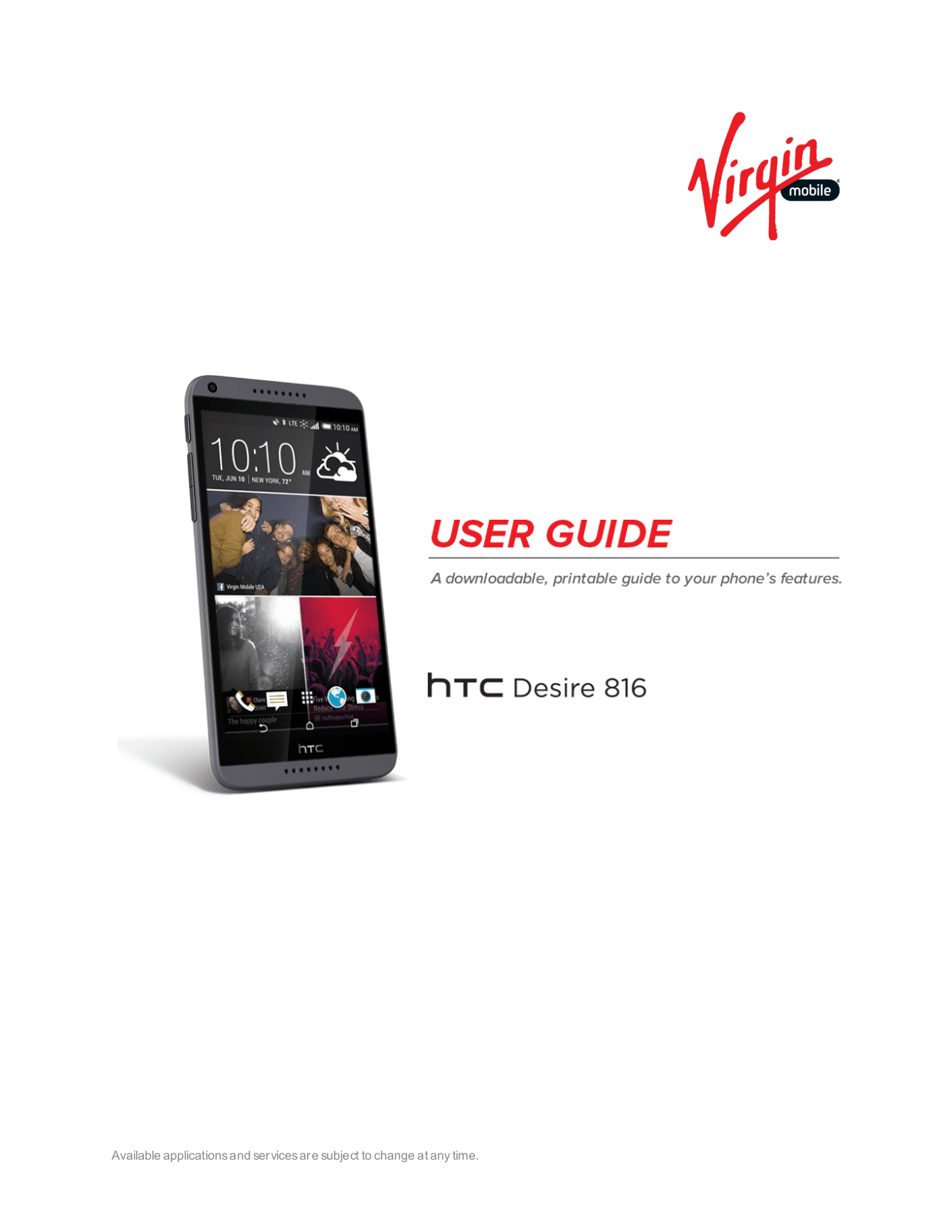 Htc Desire 816 User Manual