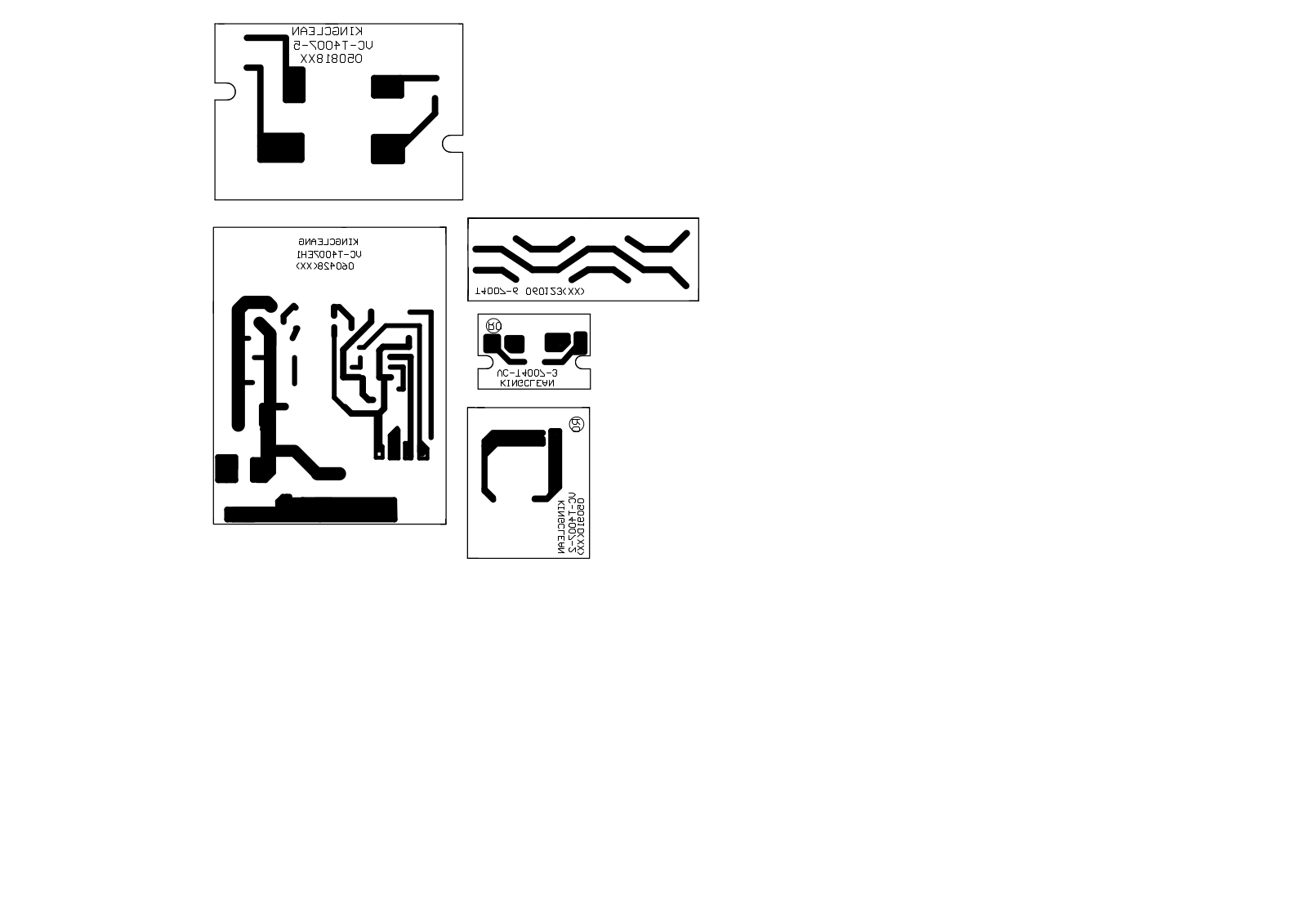 Vitek VC-T4007EHD PCB LAYOUT DIAGRAM