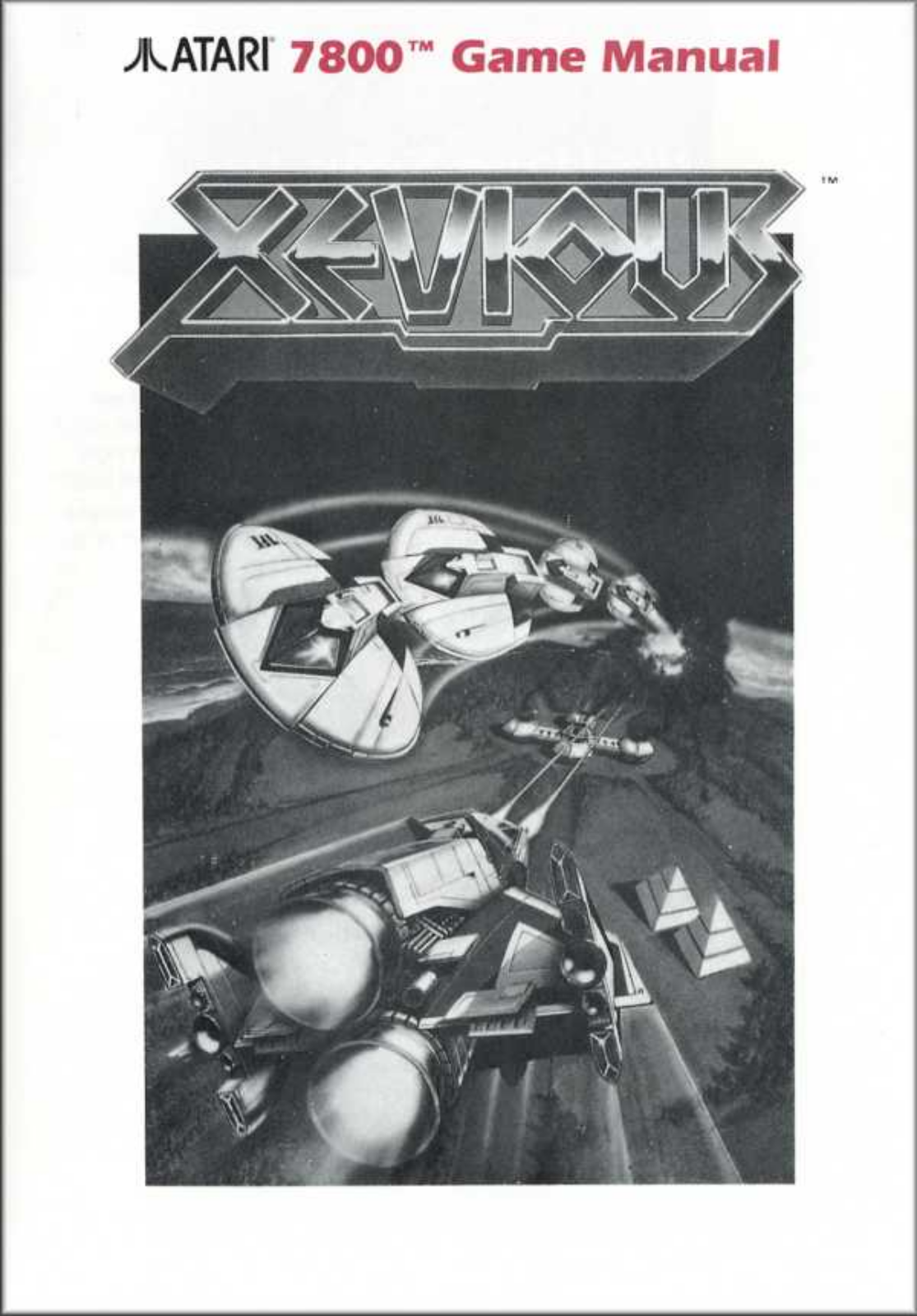 Atari Xevious (1988) User guide