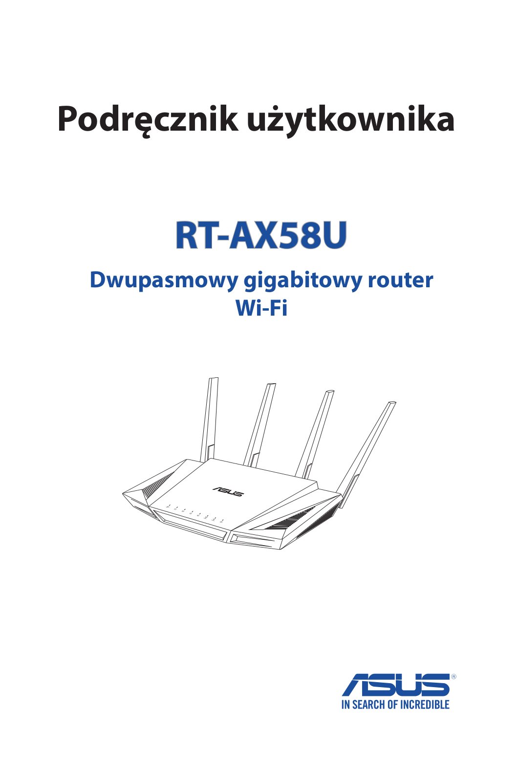 ASUS RT-AX58U Service Manual