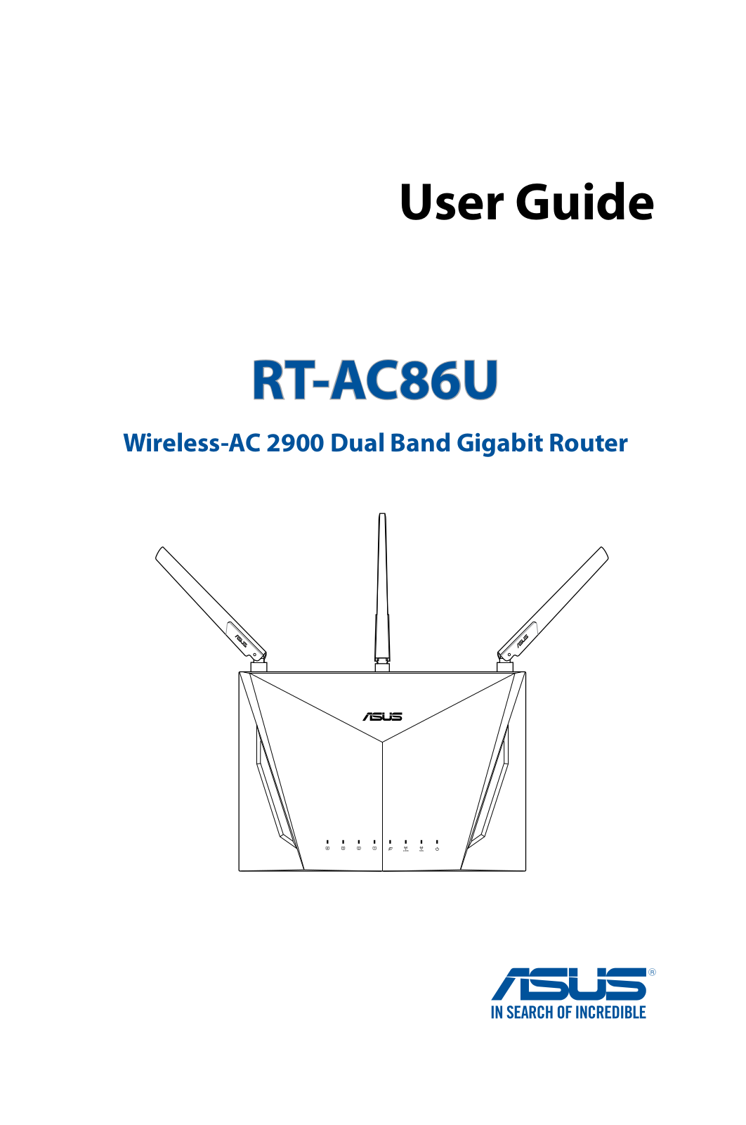 Asus RT-AC86U User Manual