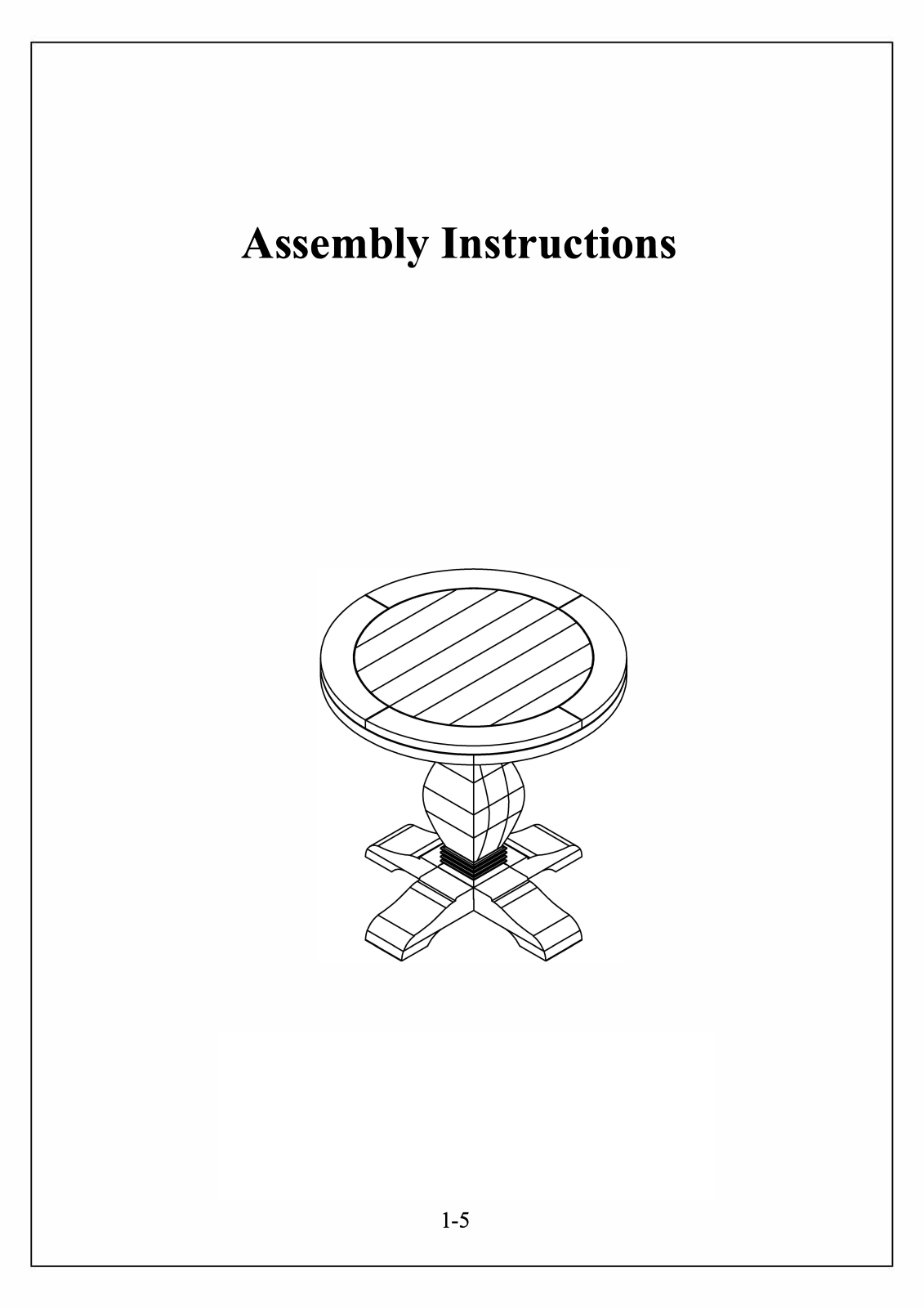 Foundstone W003007540 Installation & Assembly - ManualMachine.com