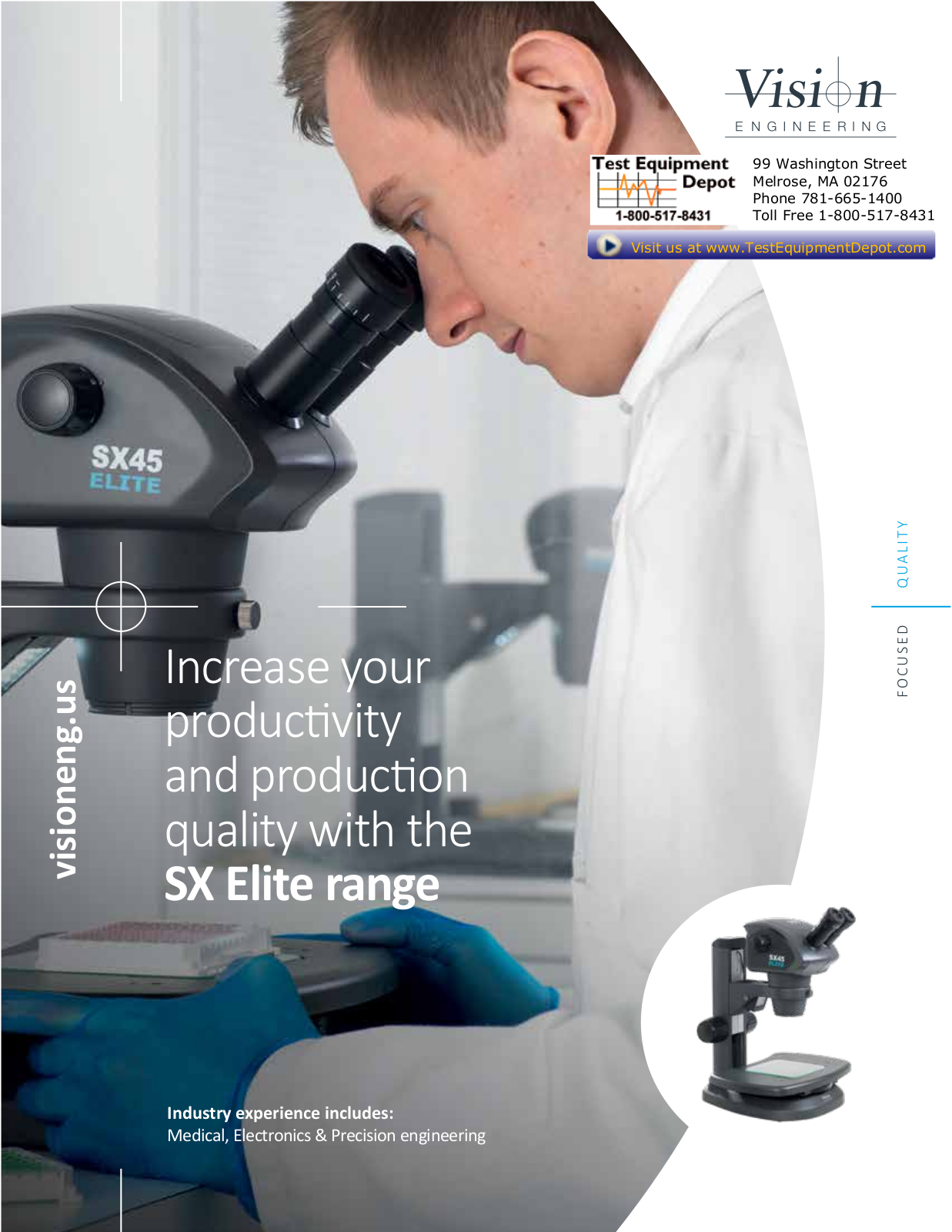 Vision Engineering Vision Engineering SX25E/S/2 Brochure - ManualMachine.com