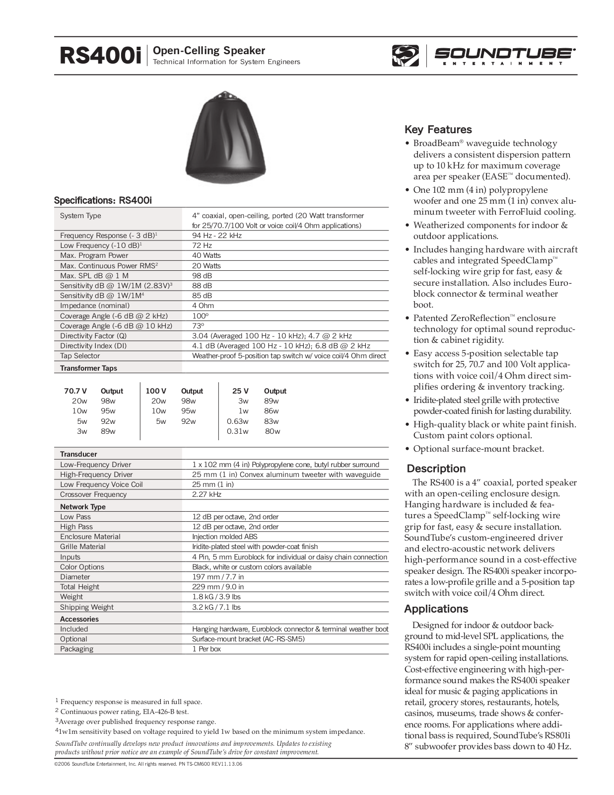 Phase Technology RS400i User Manual