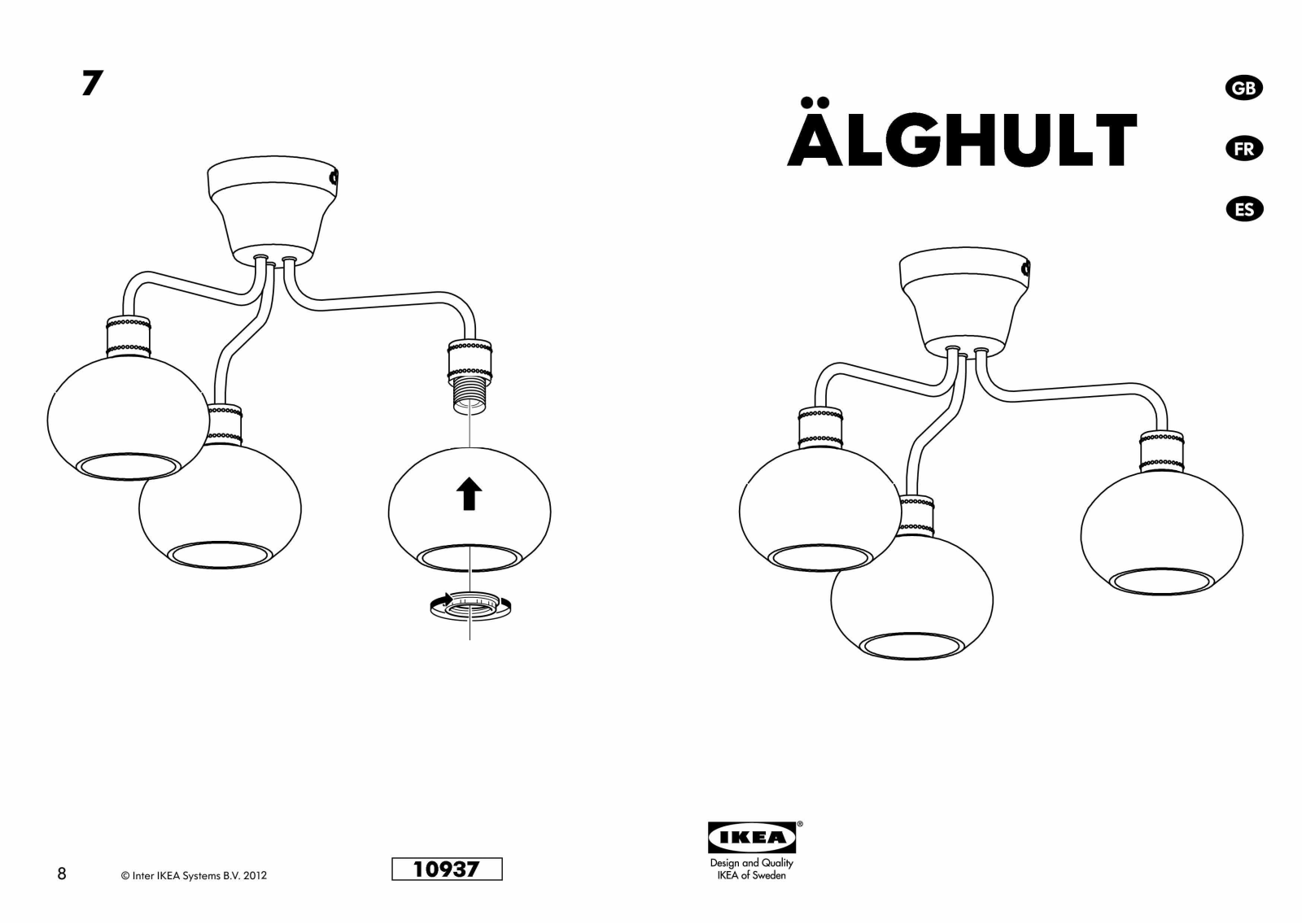 Ikea 10245813 Assembly instructions