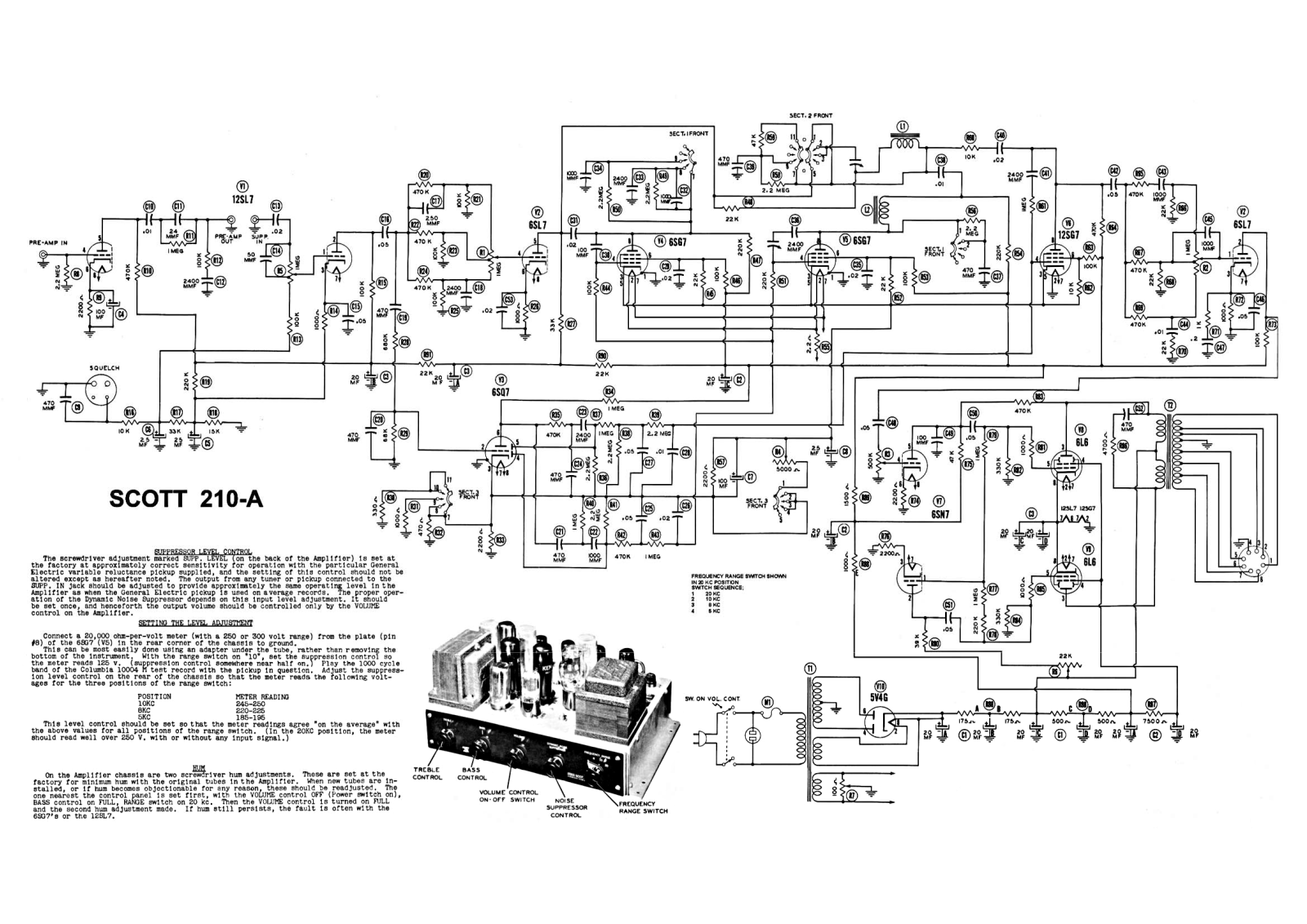 Scott 210A Schematic