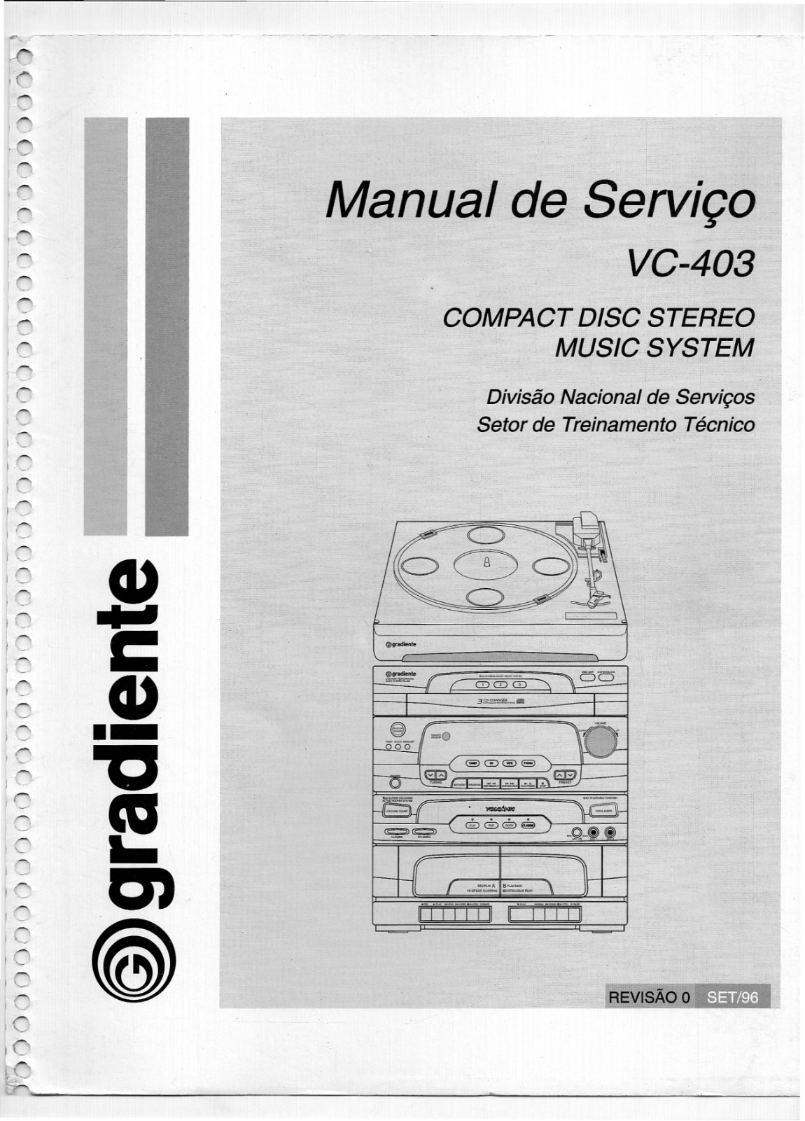 Gradiente VC403 Schematic