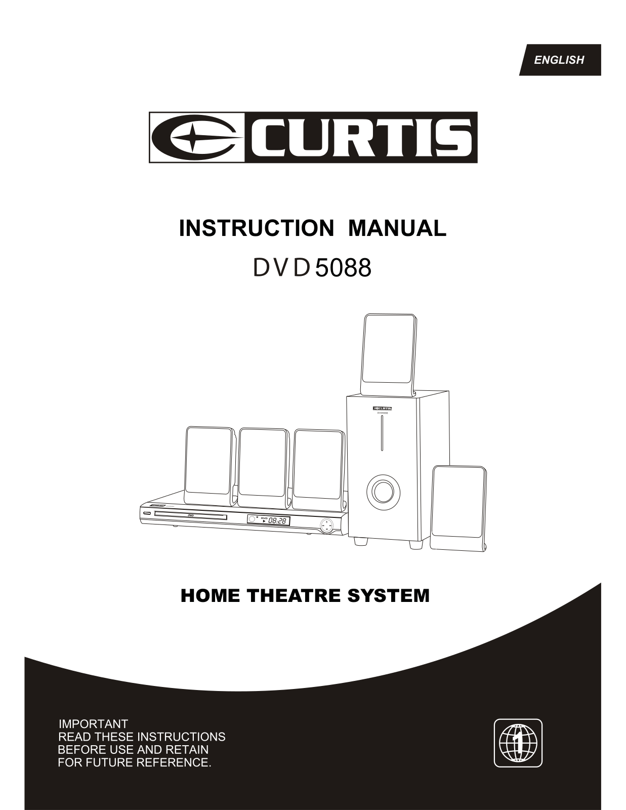 Curtis DVD5088 User Manual