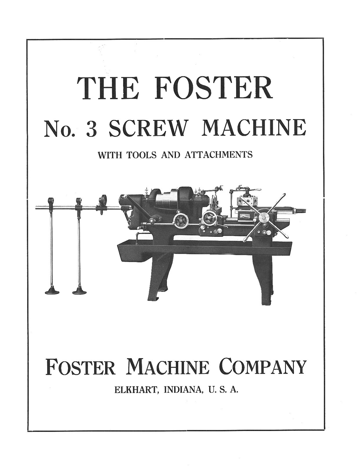 Foster Machine Foster #3 Screw Machine Lathes - ManualMachine.com
