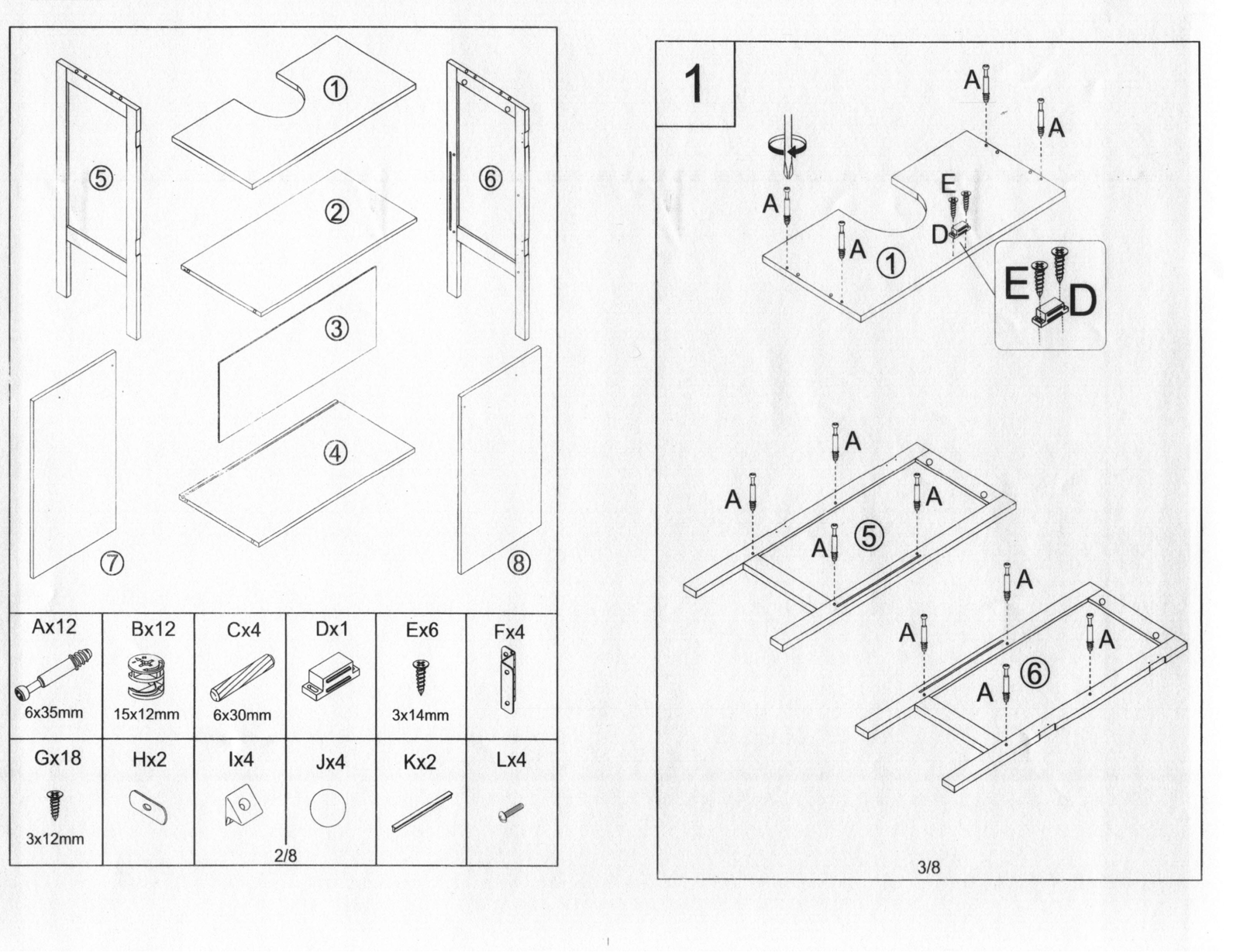 Evideco EDDE2542 Installation & Assembly - ManualMachine.com