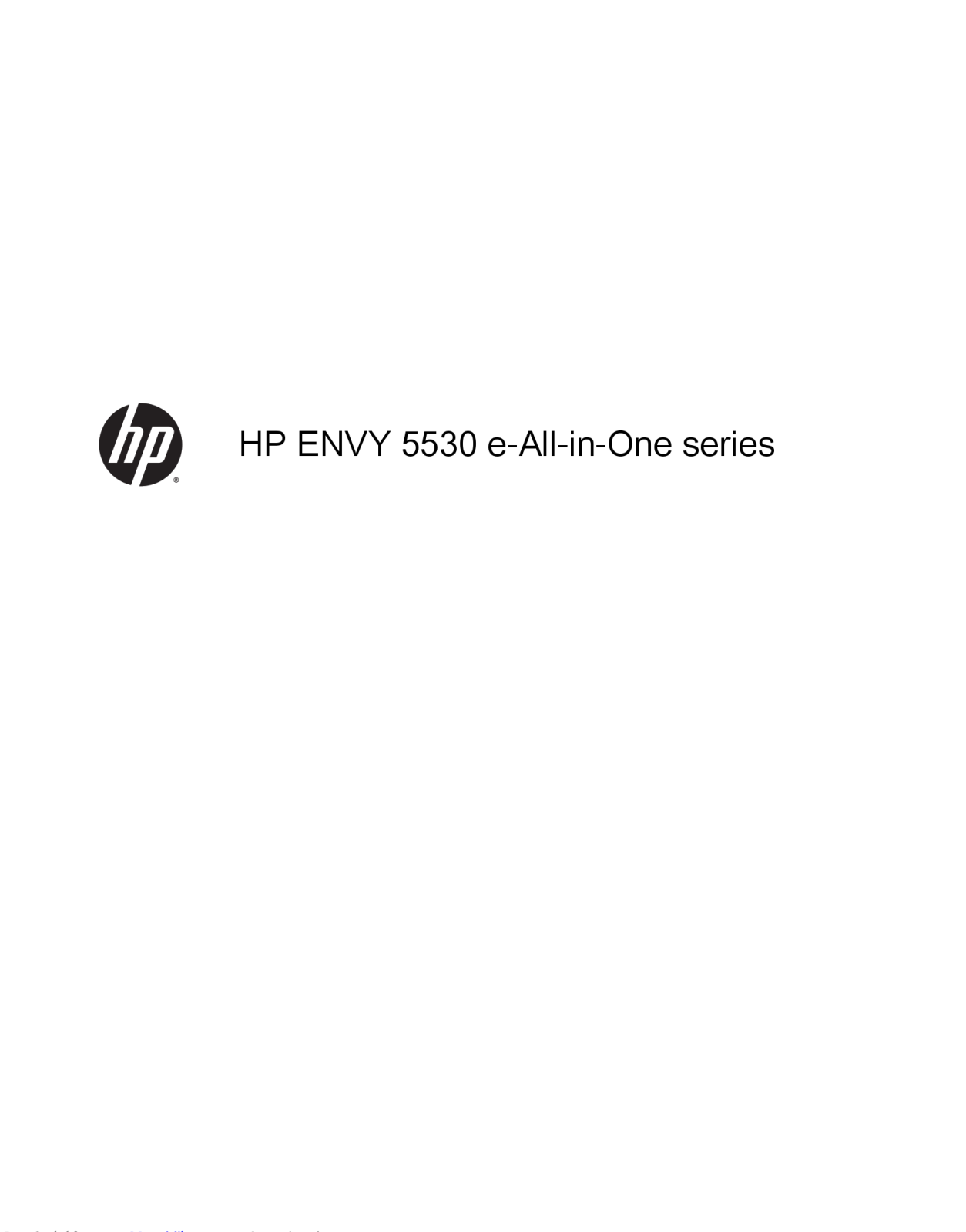 HP ENVY 5530 Manual