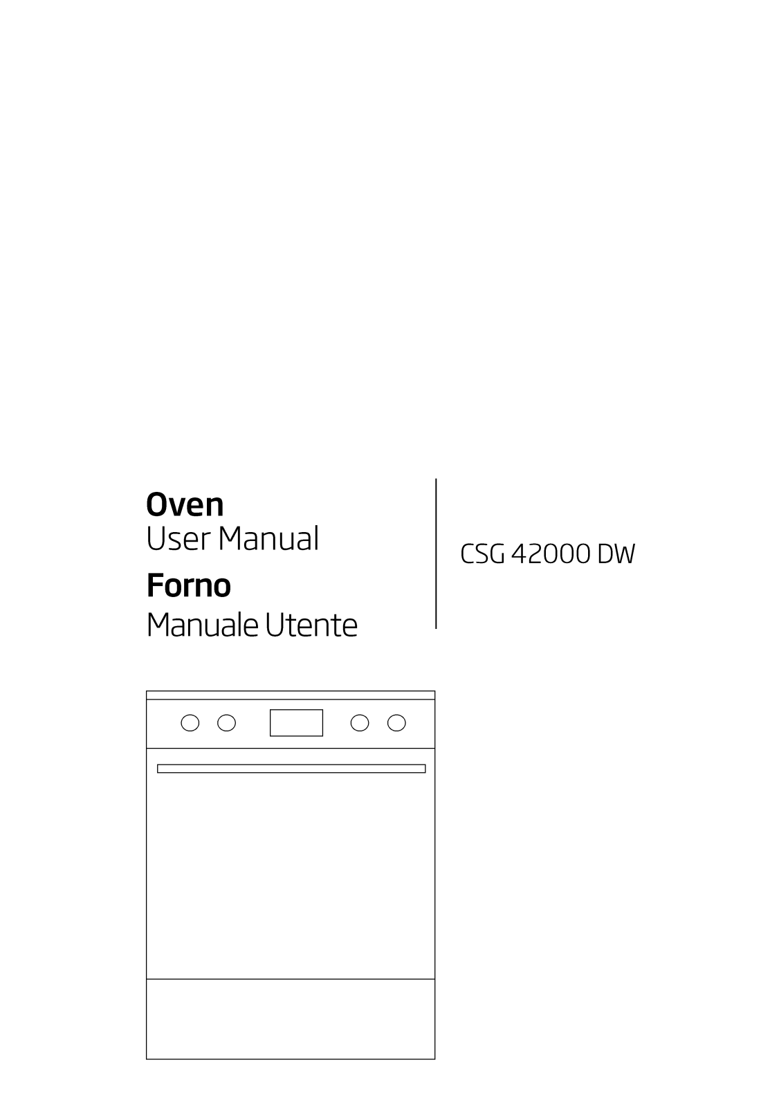 Beko CSG42009DW User manual