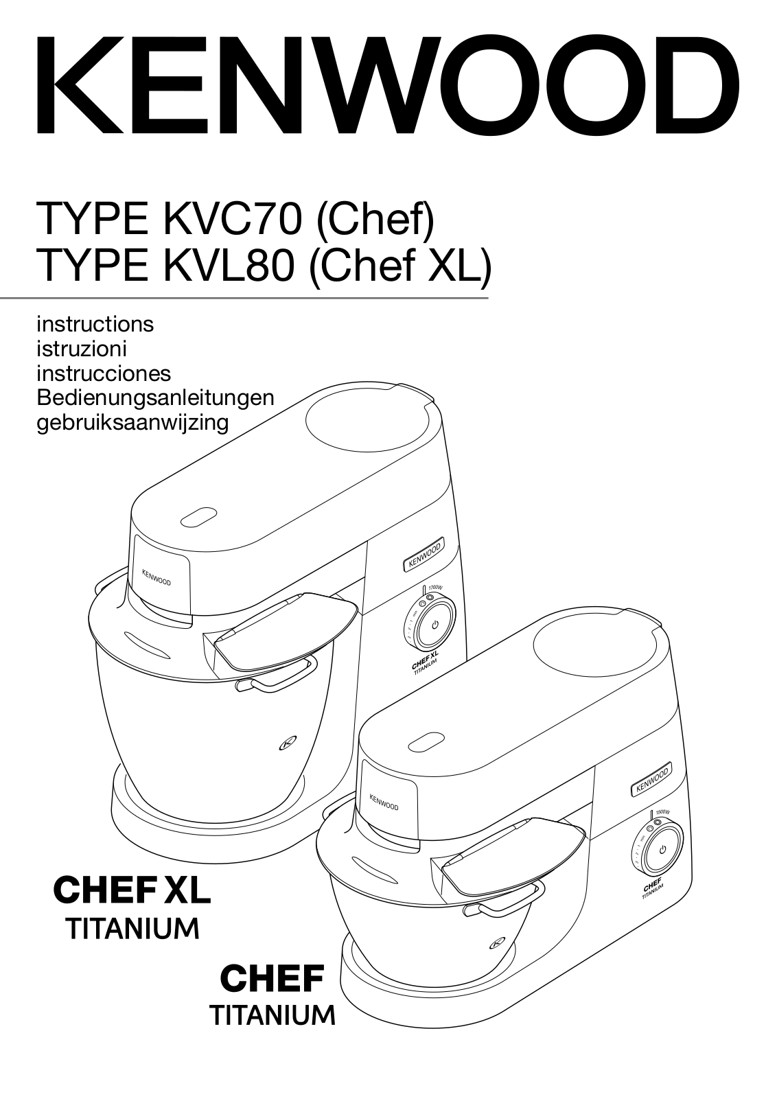 Kenwood KVC70 User Guide