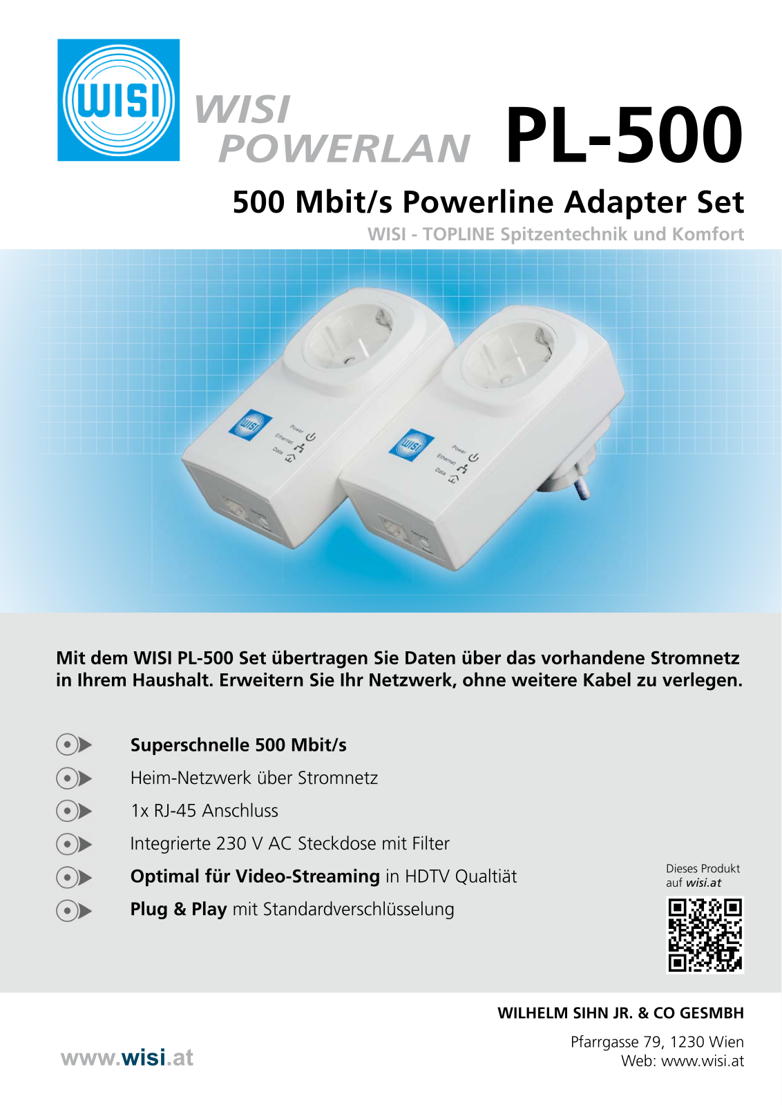 WISI PL 500 Set User Manual