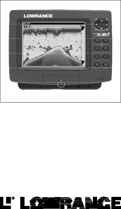 Lowrance electronic LCX-15 MT User Manual