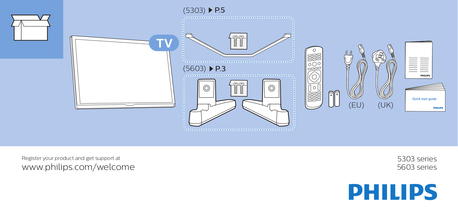 Philips 5603, 5303, 24PFS5303 User Manual