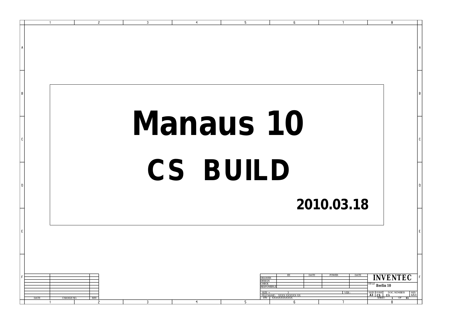 Inventec Manaus 10 CS 6050A2355202 Schematic