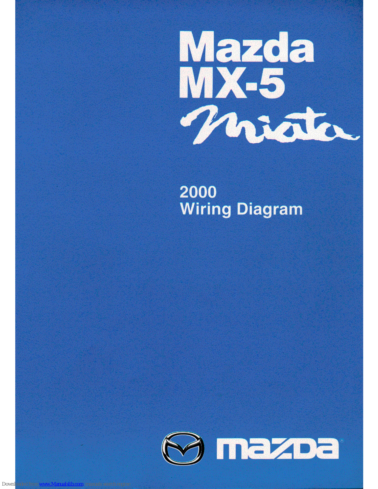 Mazda Miata MX-5 2000 Wiring Diagram