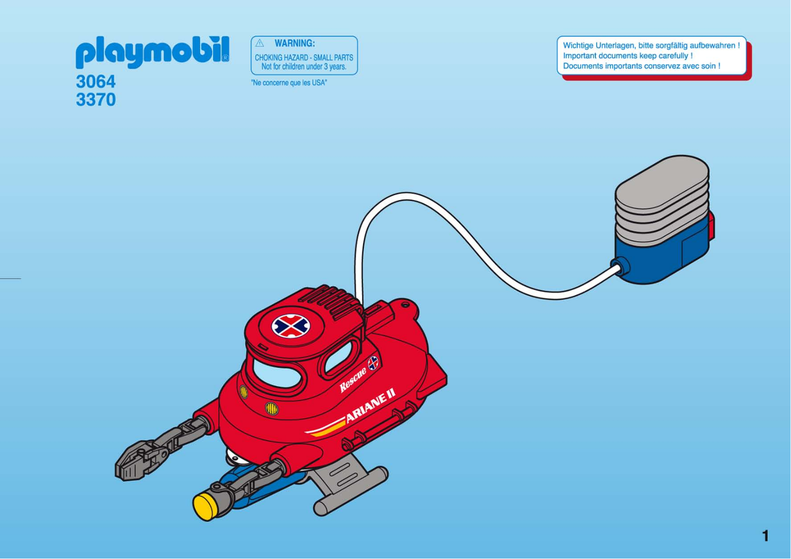 Playmobil 3064 Instructions