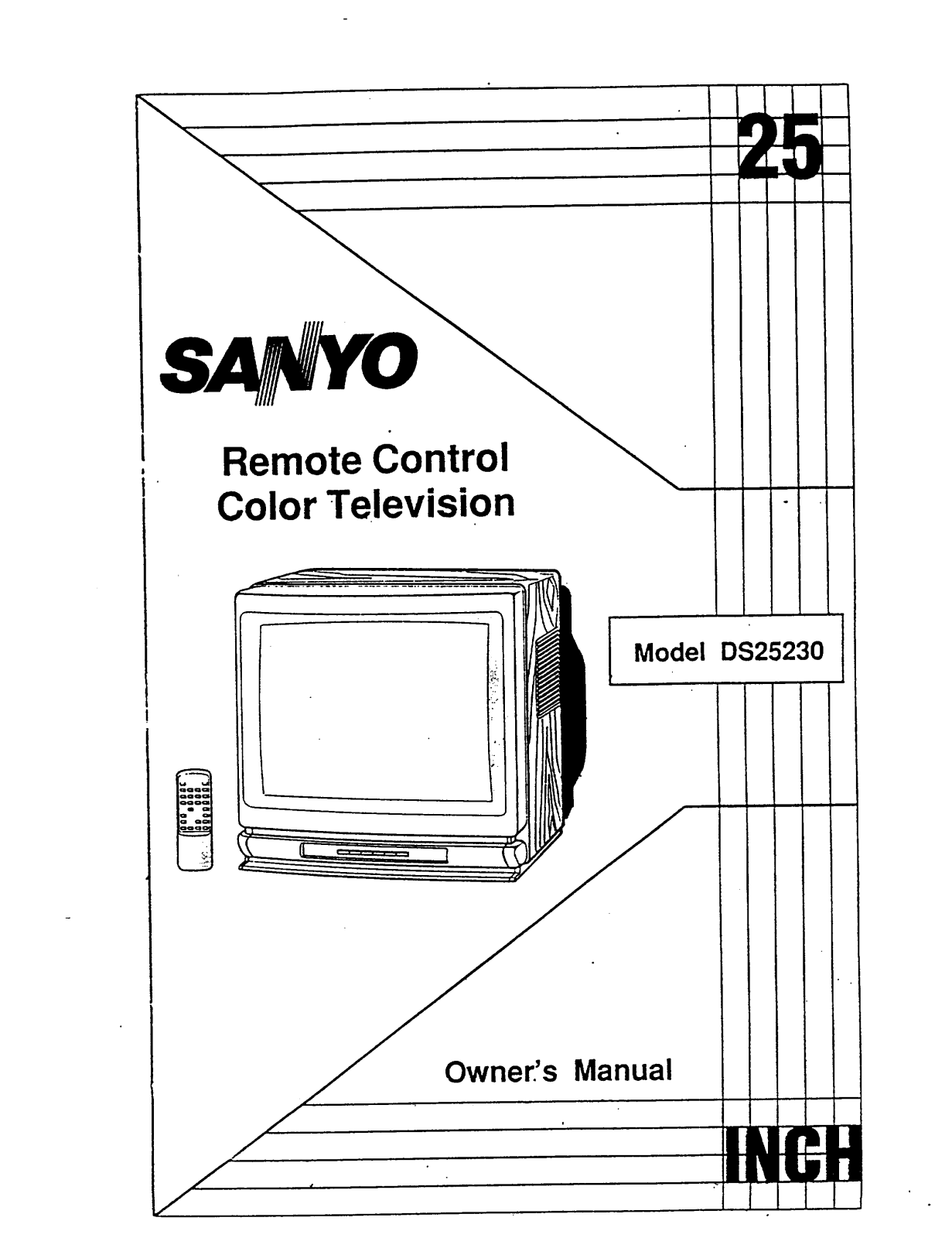 Sanyo DS25230 Owner’s Manual