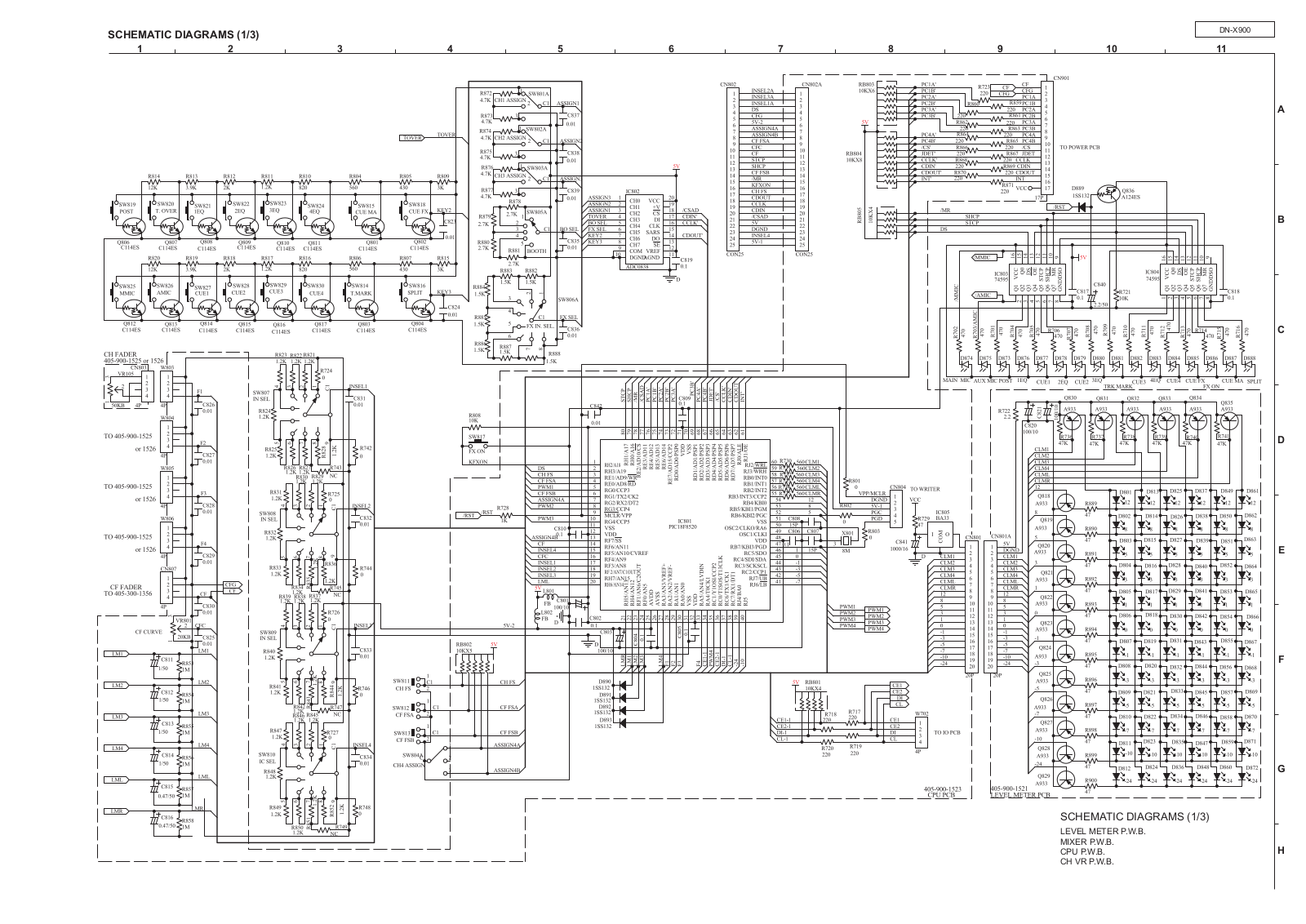 Denon DN-X900 Service Bulletin