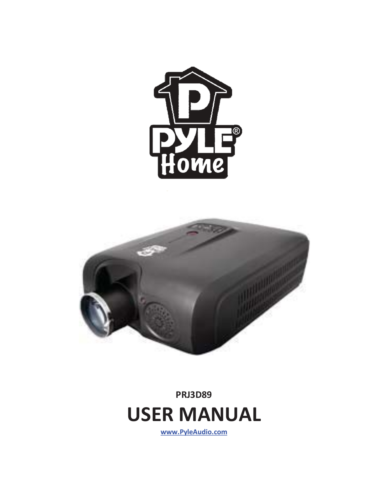 Pyle PRJ3D89 User Manual