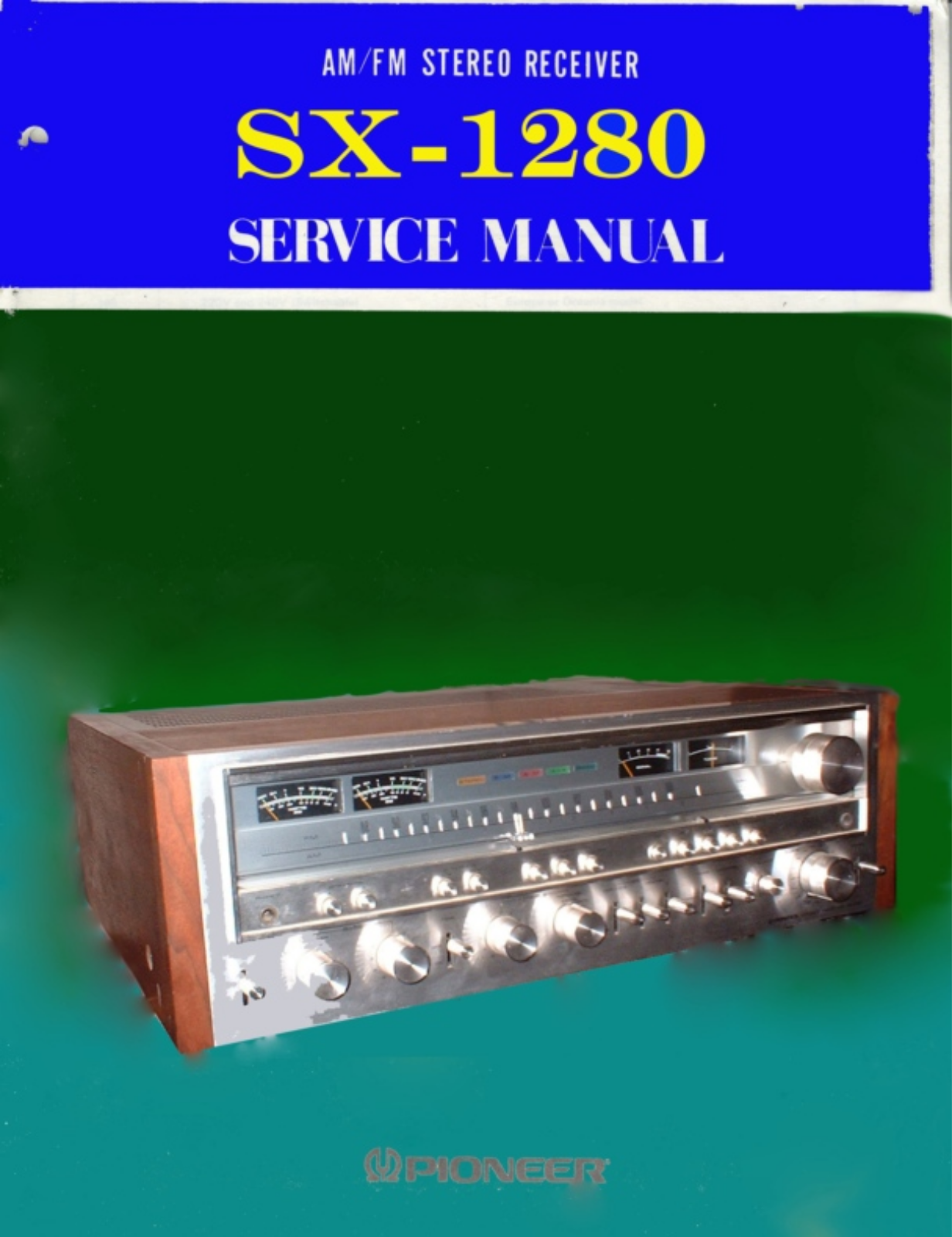 Pioneer SA-1280 Service manual