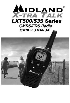 Midland Radio LXT500, LXT535 User Manual