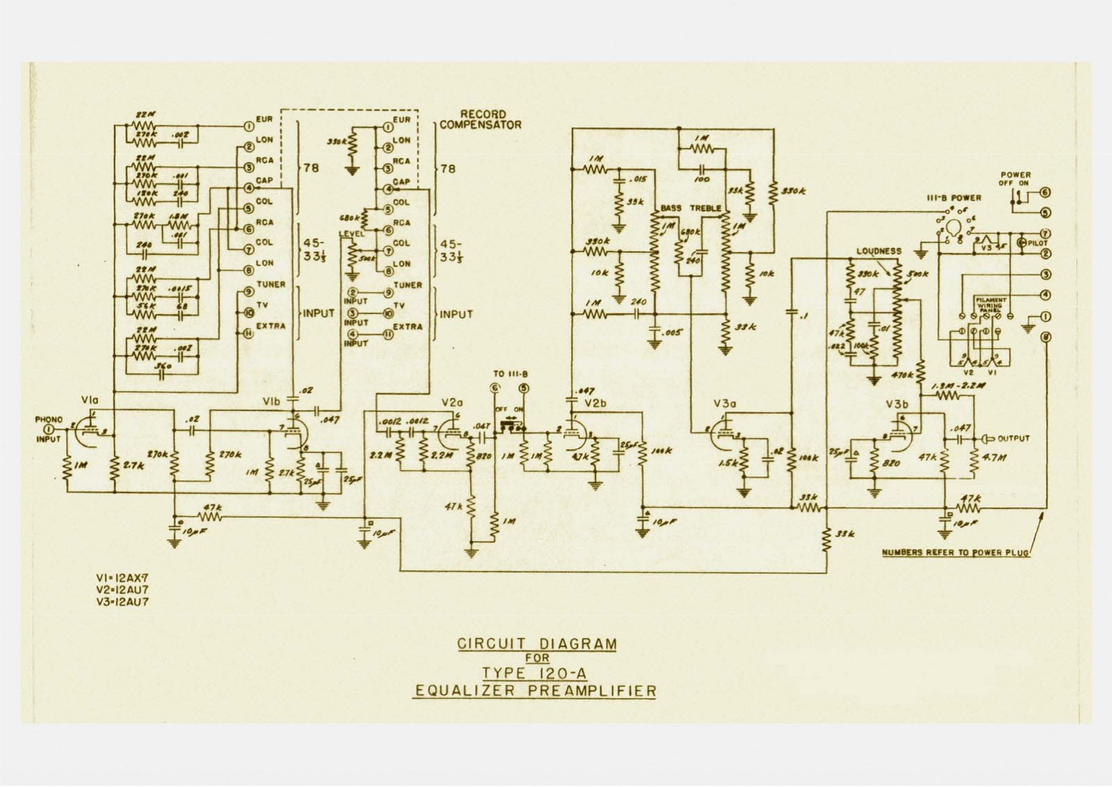 Scott 120A Schematic