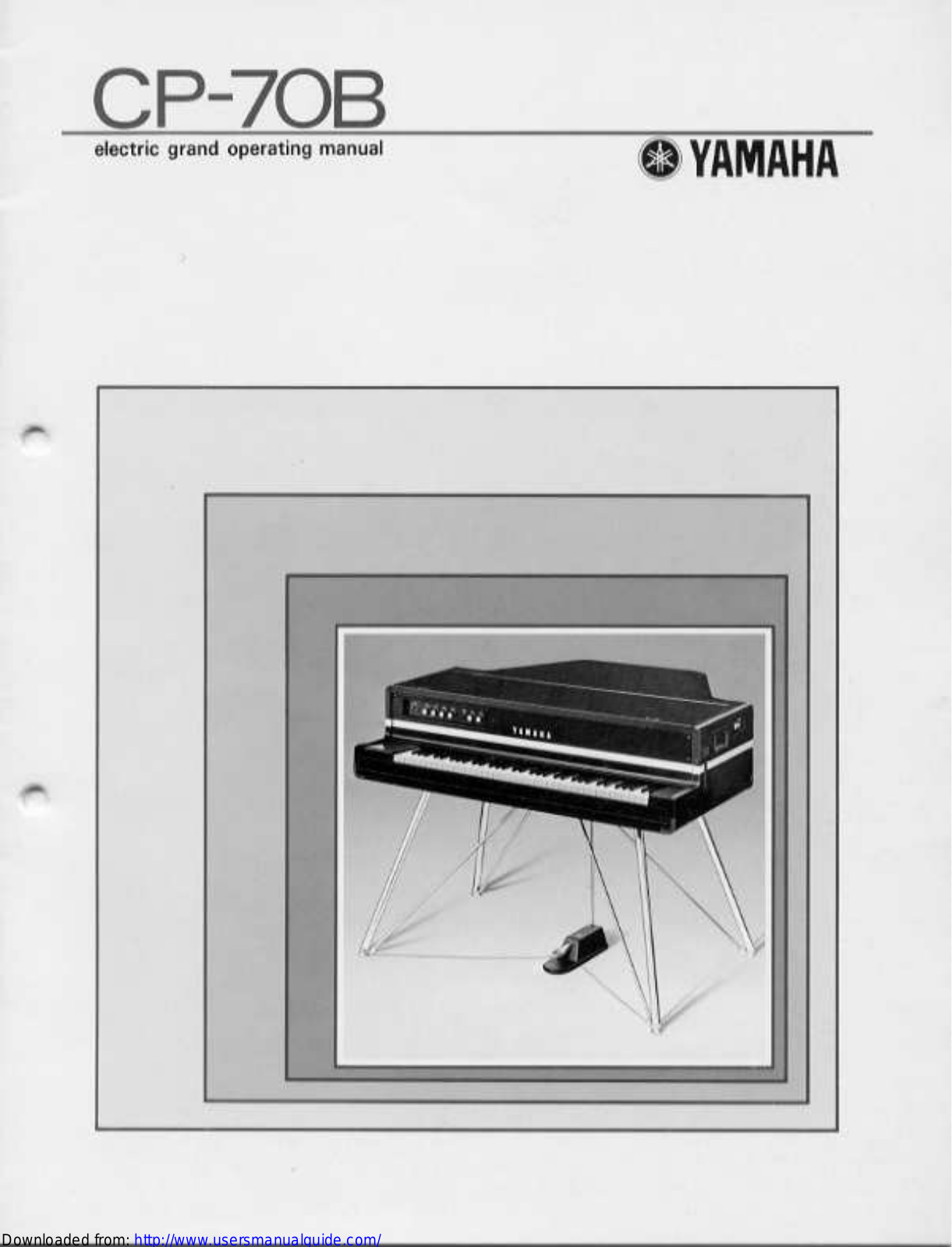 Yamaha Audio CP-70B User Manual