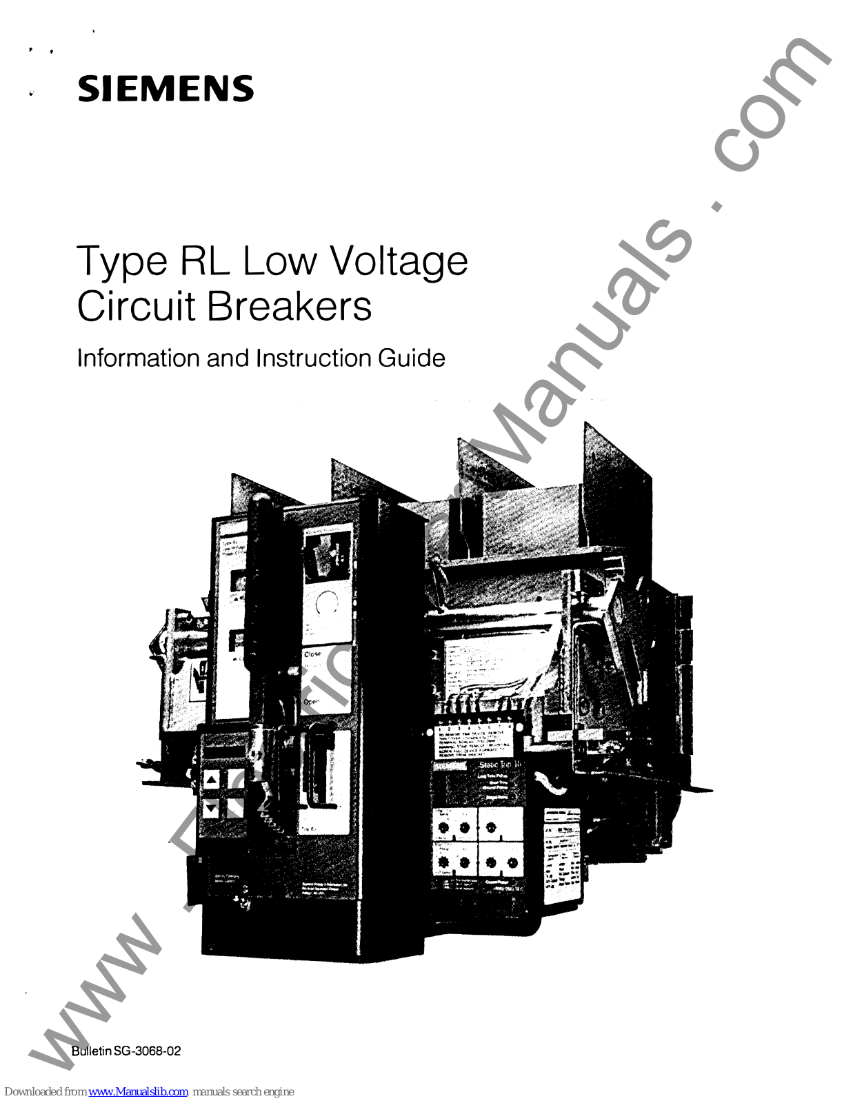 Siemens RL Instruction Manual