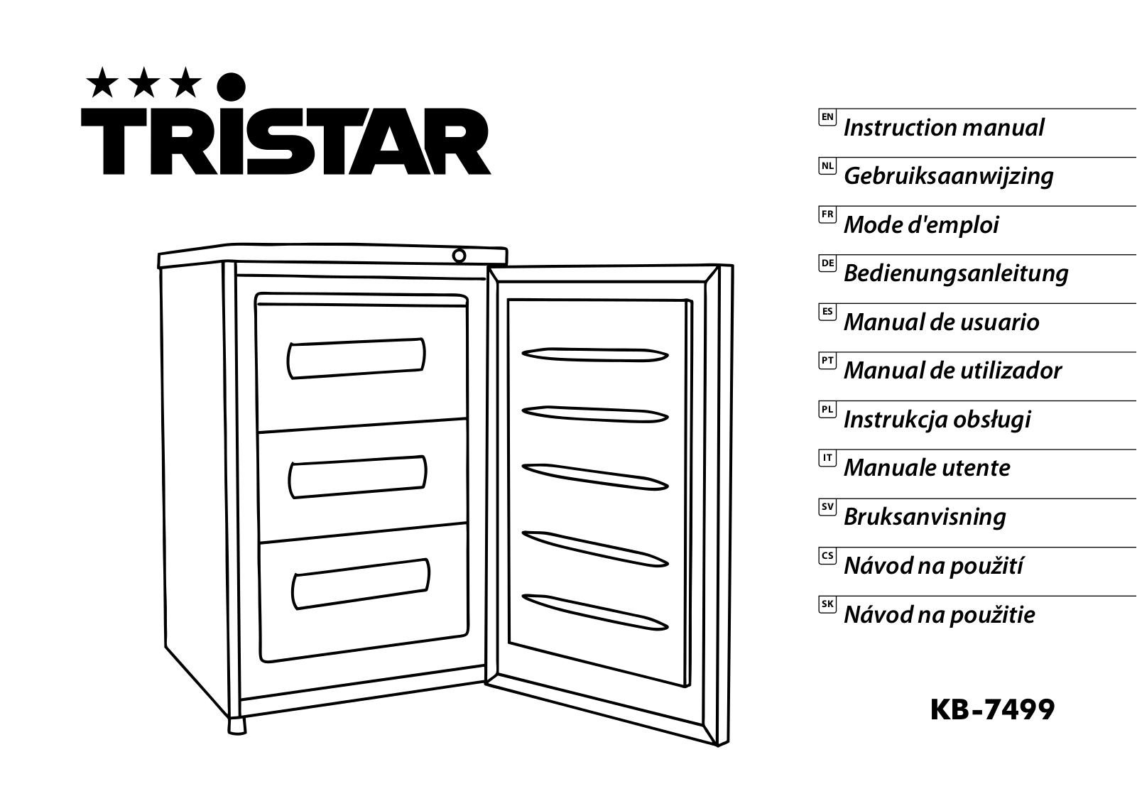 Tristar KB-7499 User Manual