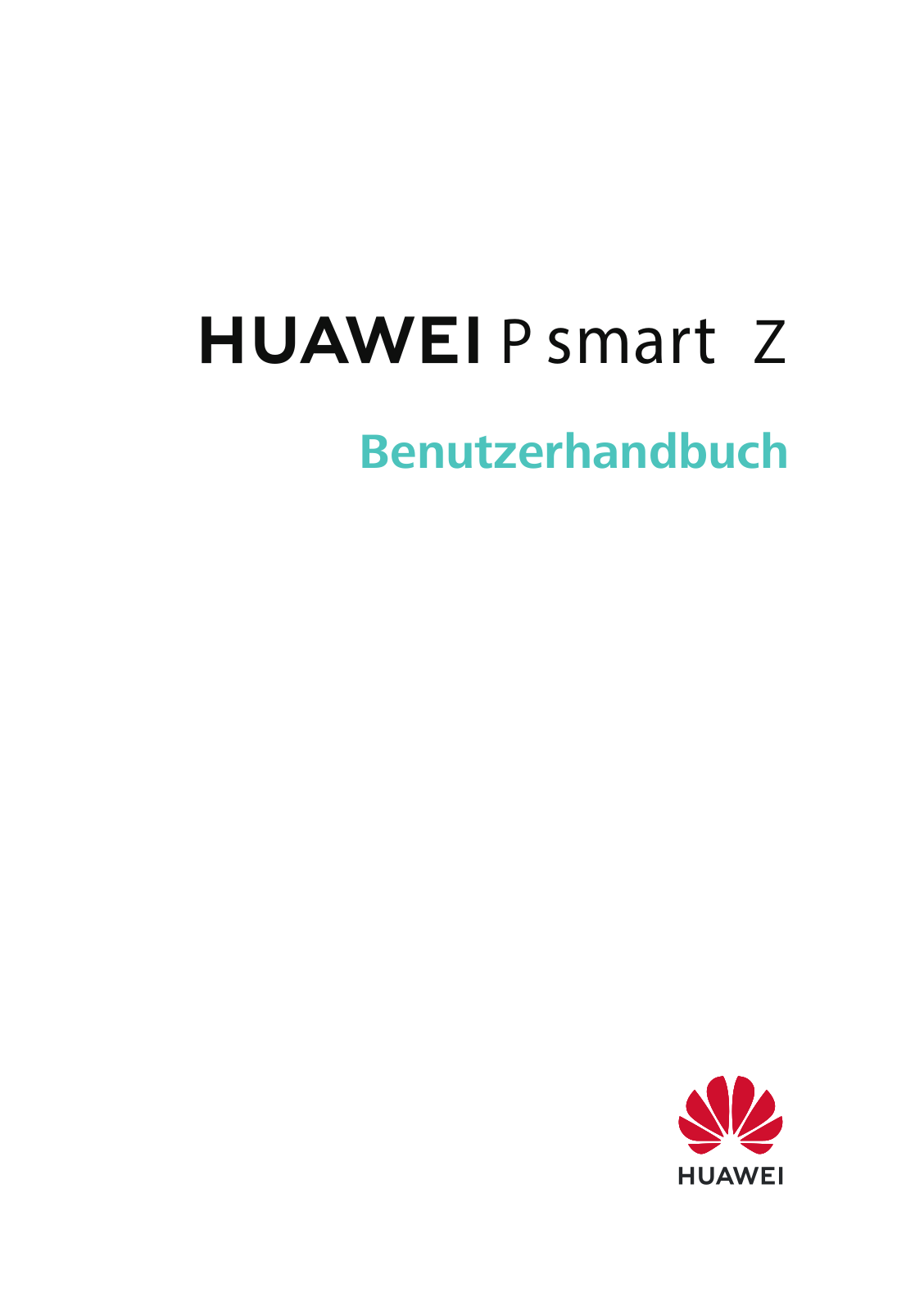 Huawei P Smart Z 2019 User Manual