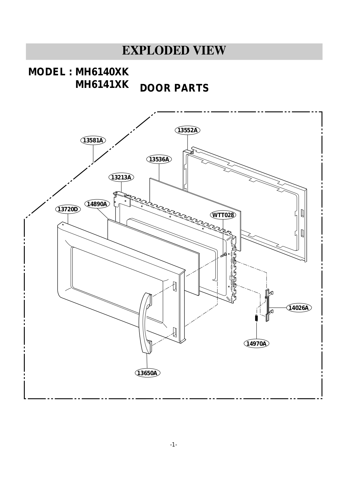 Whirlpool Mh6140xkb, Mh6140xkb-1, Mh6140xkb-2, Mh6140xkq Service Manual