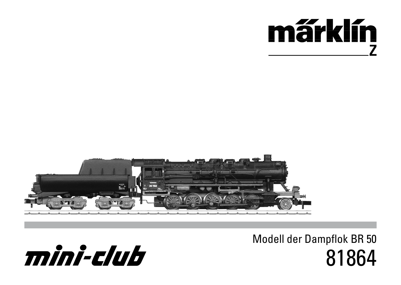 Märklin 81864 User manual - ManualMachine.com