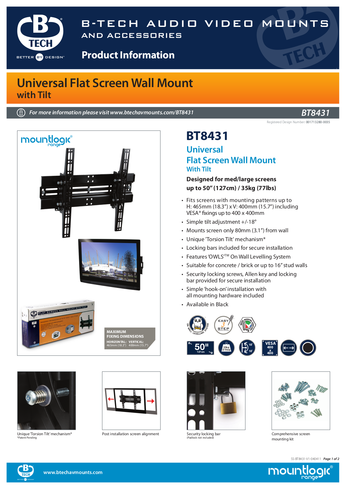 Impulse BT8431 User Manual