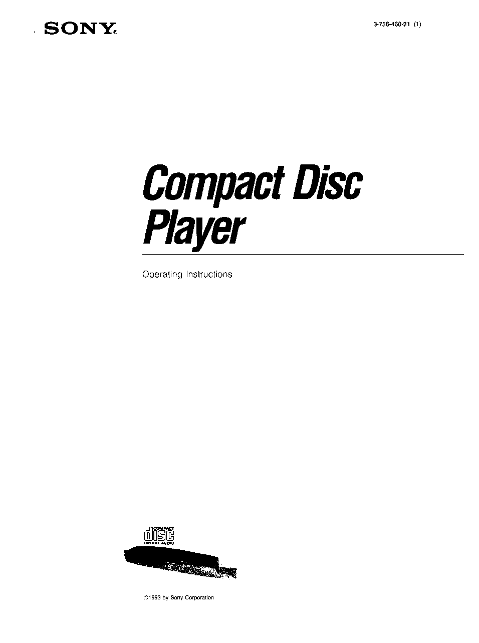 Sony CDP-C735 User Manual