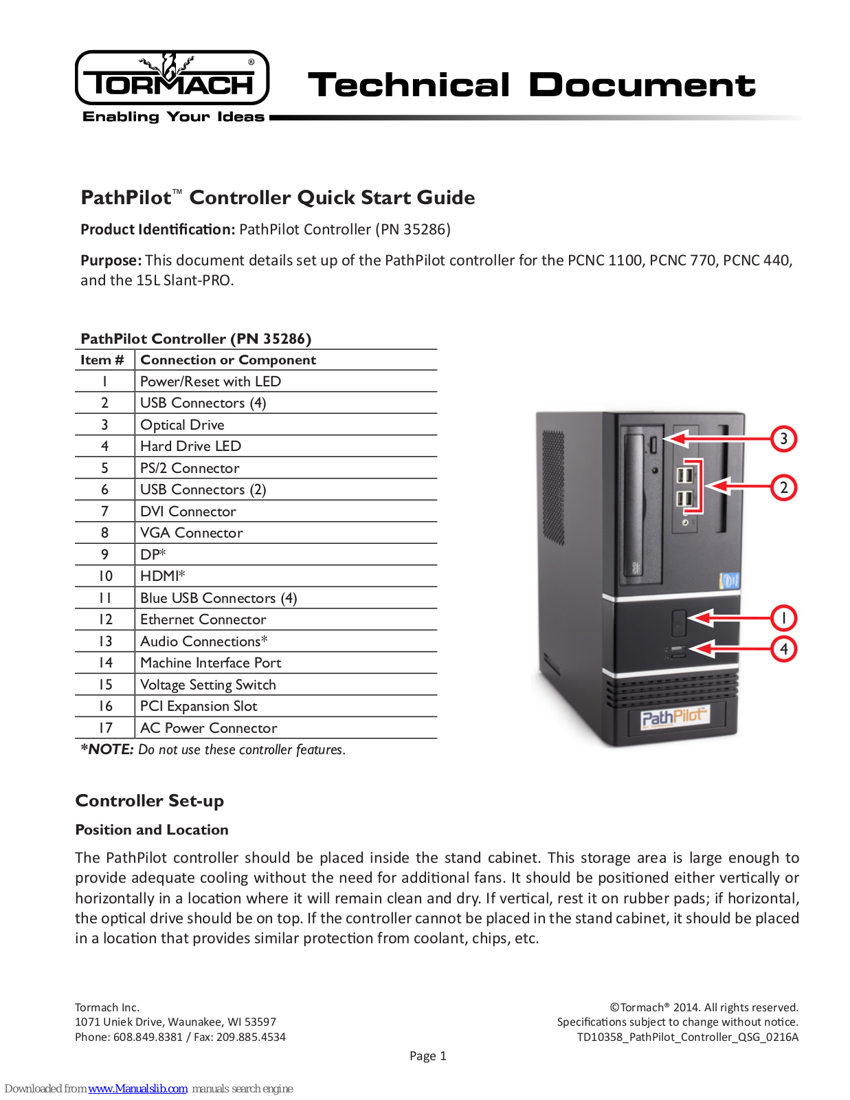 Tormach pathpilot Technical Document