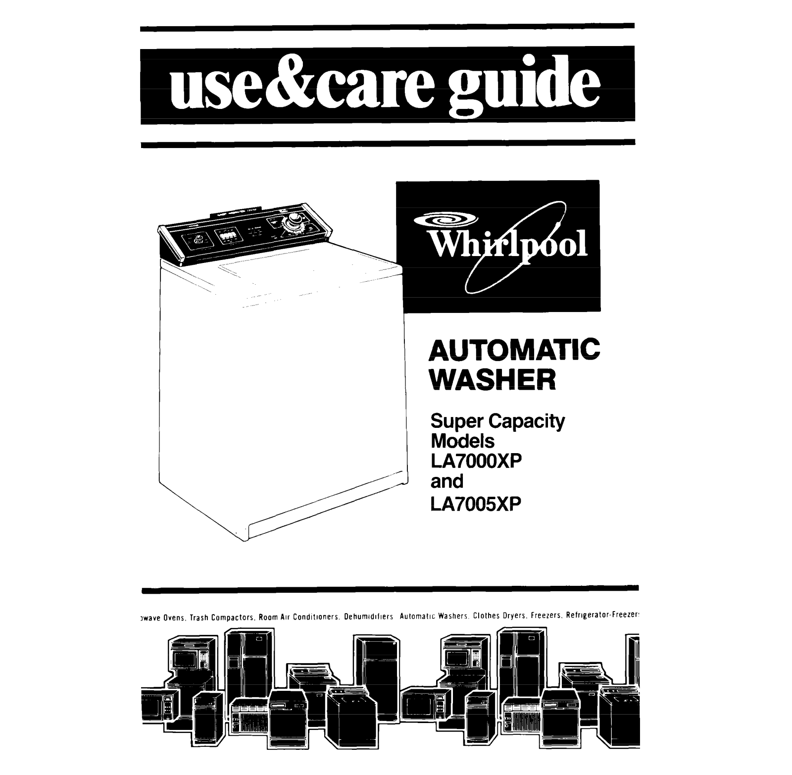 Whirlpool LA7005XP, LA7000XP User Manual - ManualMachine.com
