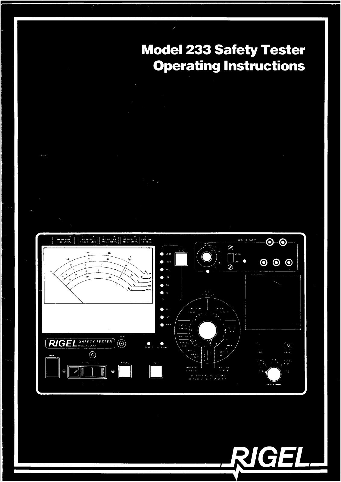 Rigel 233 User manual - ManualMachine.com