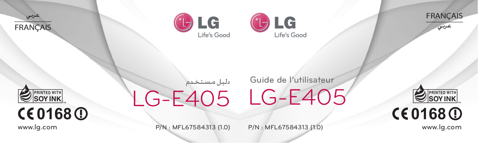 LG LGE405 Owner’s Manual