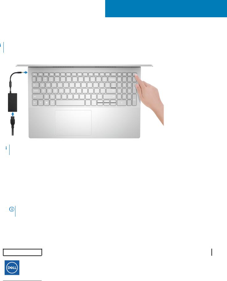 Dell Inspiron 5501 operation manual