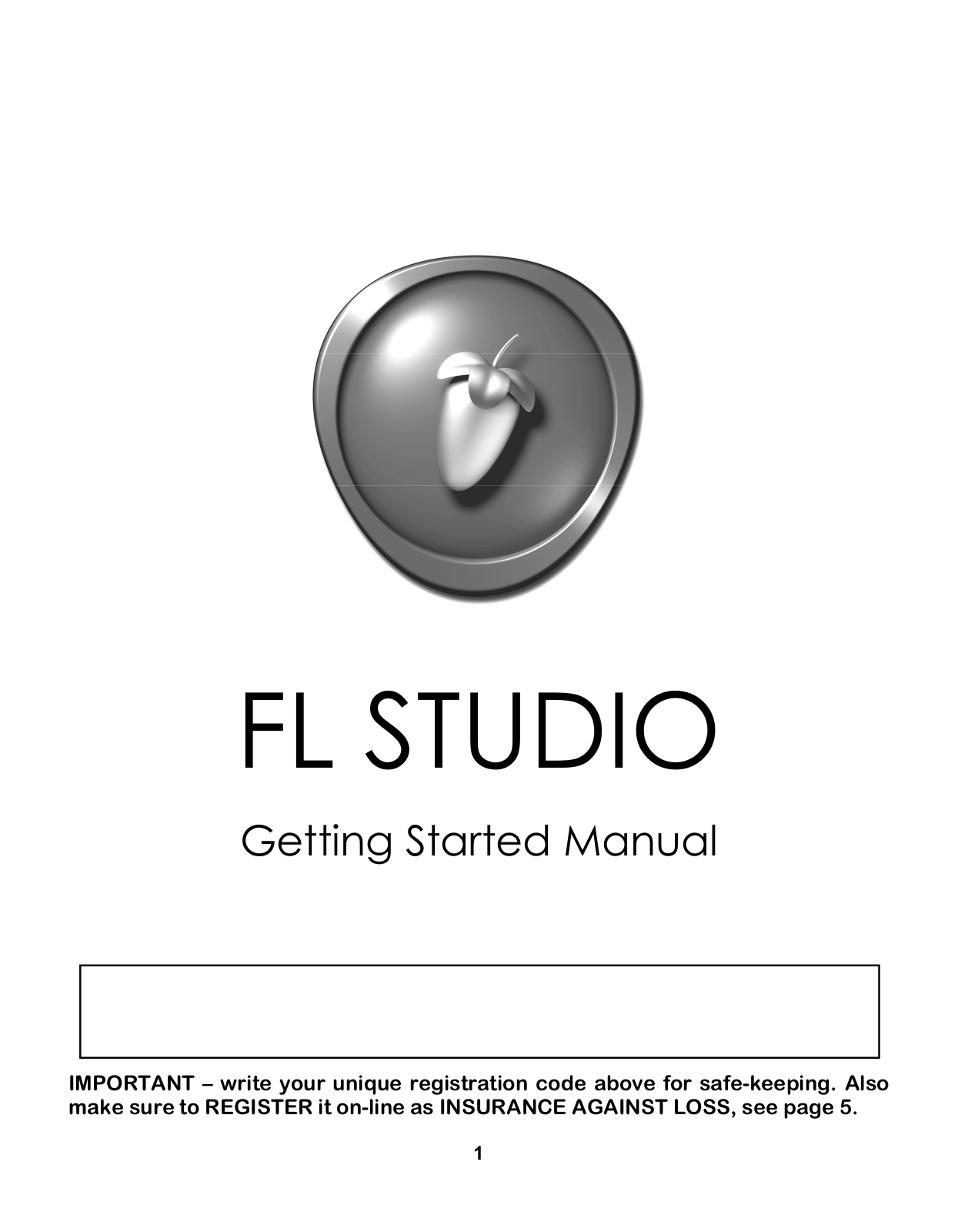 Image Line FL STUDIO Quick Start Guide