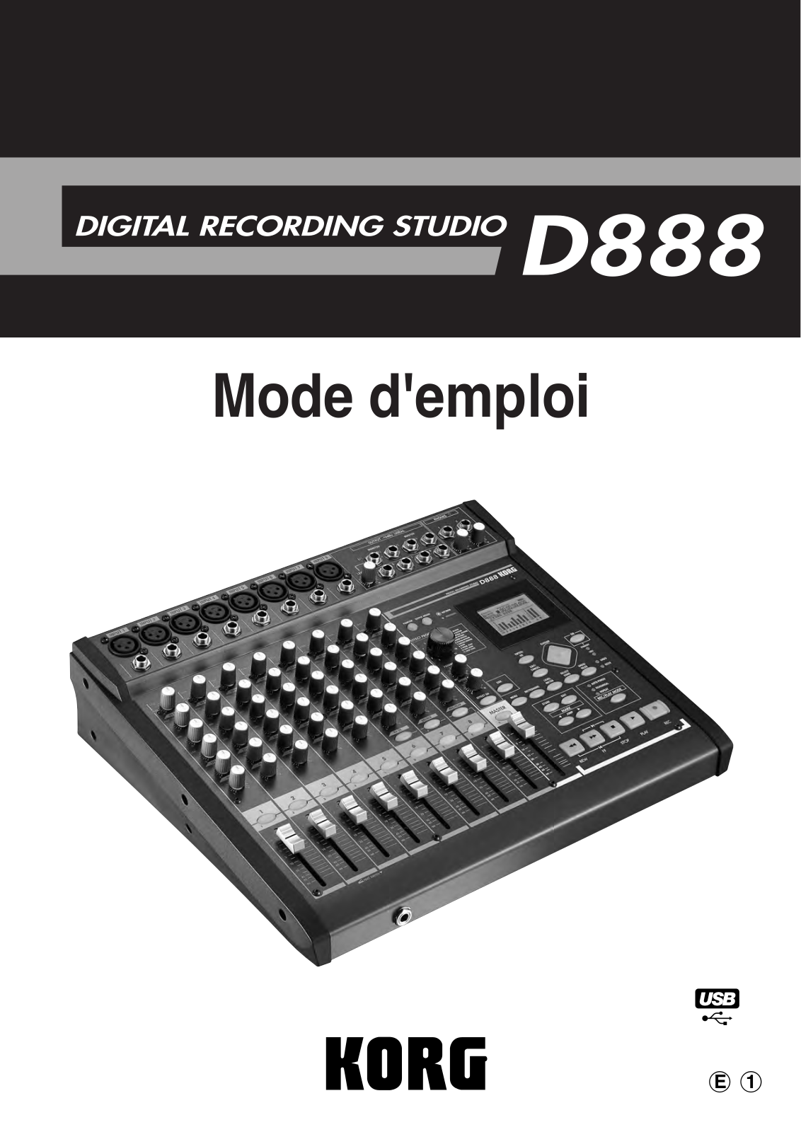 Korg D888 User Manual