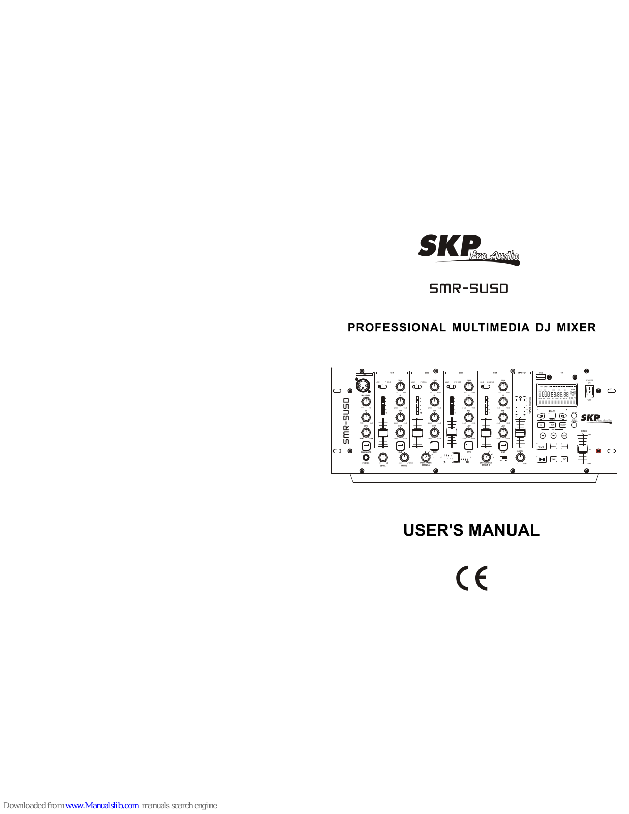 SKP Pro Audio SMR-SUSD User Manual