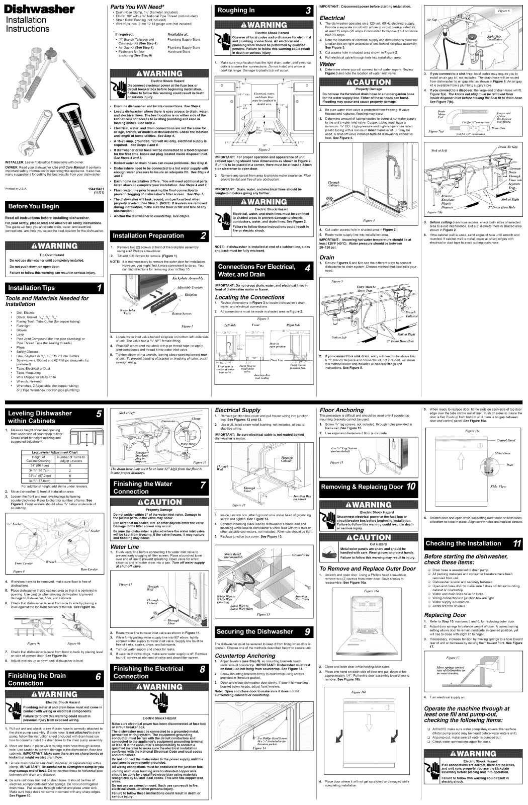 Frigidaire FDB102SDW0 Installation Guide - ManualMachine.com
