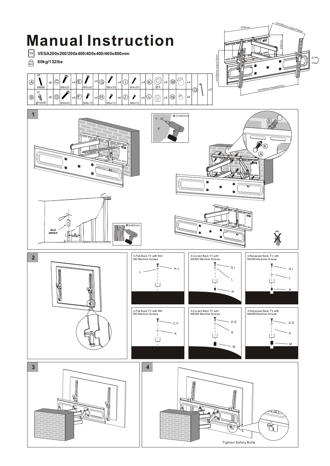 Monoprice 6200 User Manual