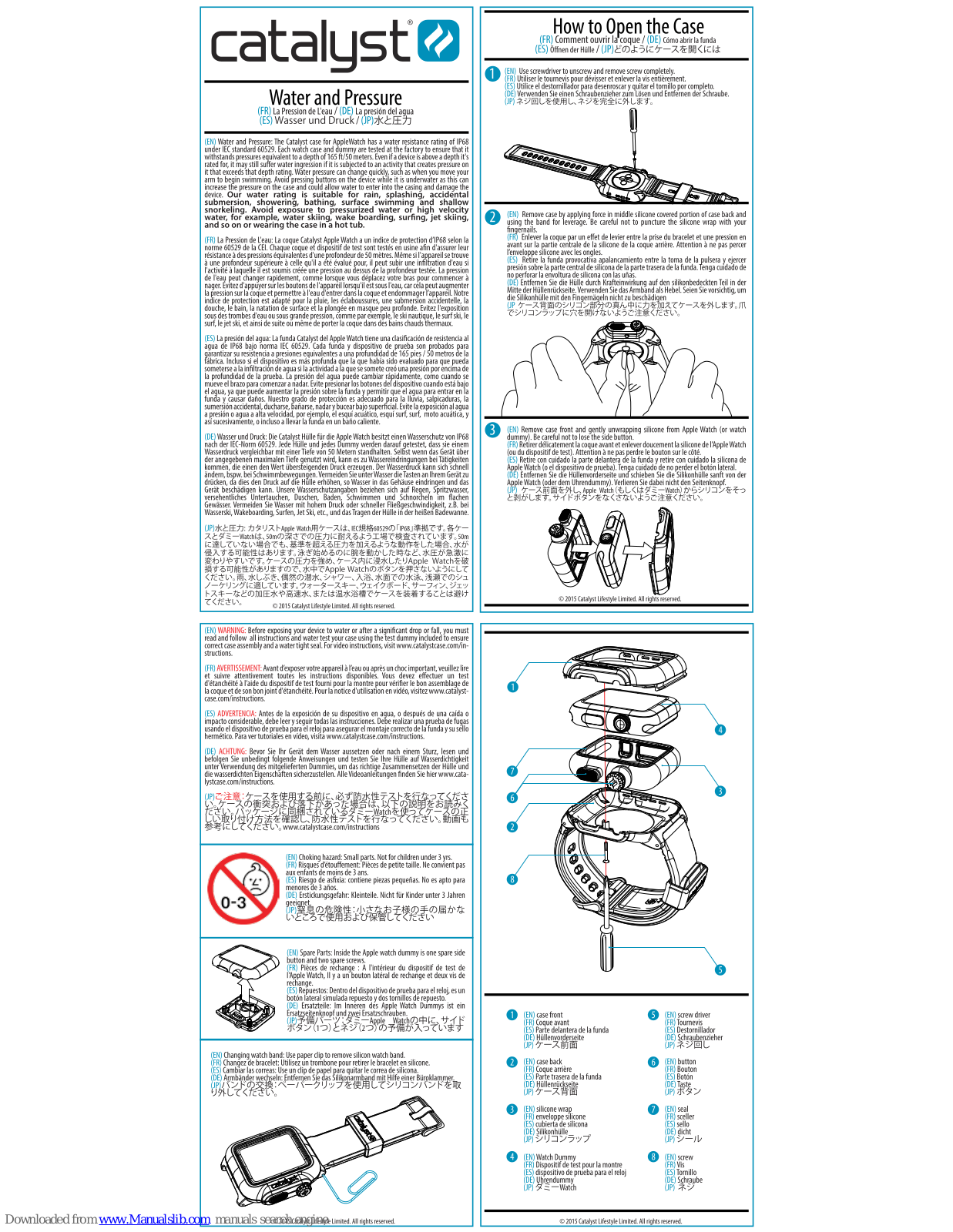 Catalyst CATIWATRES User Manual - ManualMachine.com