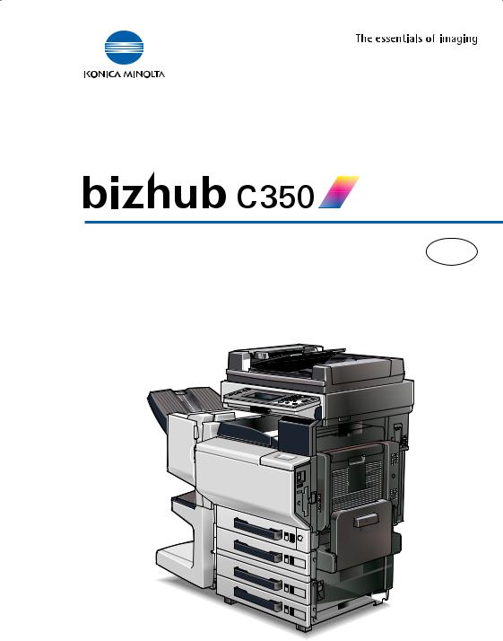 Konica minolta BIZHUB C350 User Manual